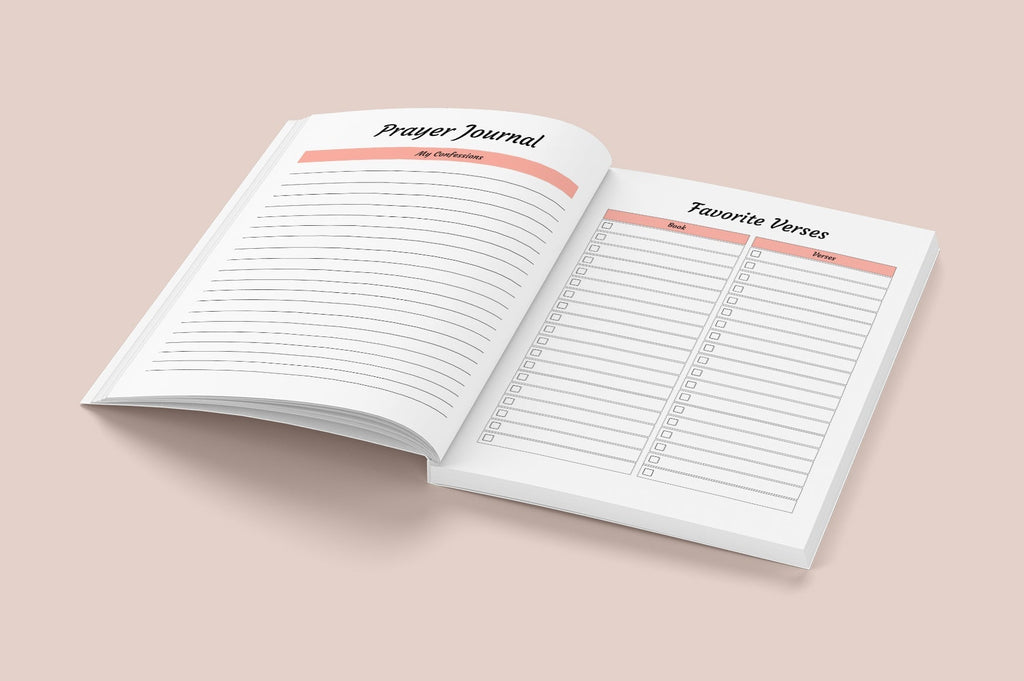 Bible Study Prayer Reflection Journal