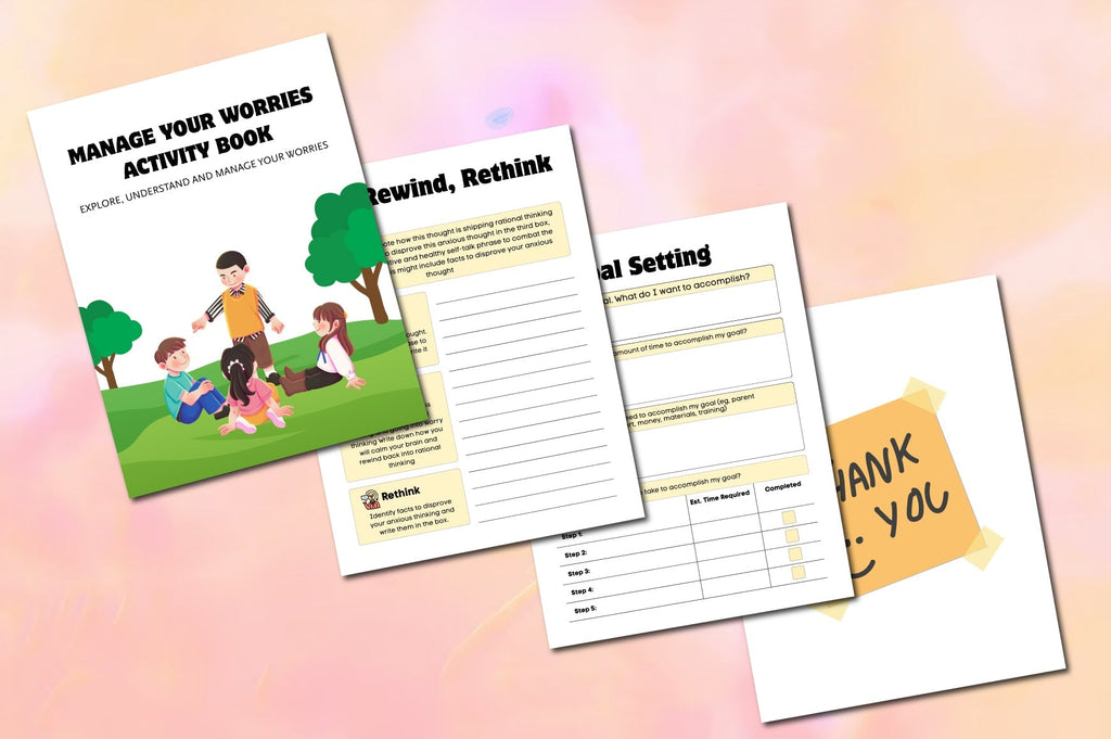 Manage Your Worries Activity Planner
