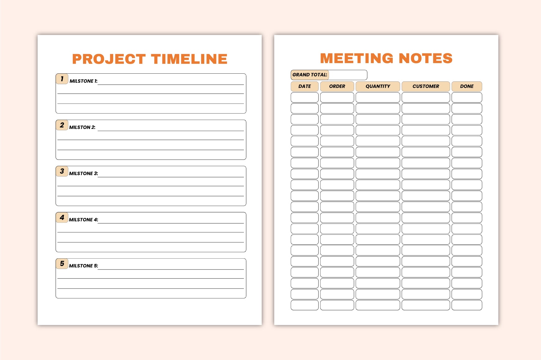Solo Business Planner