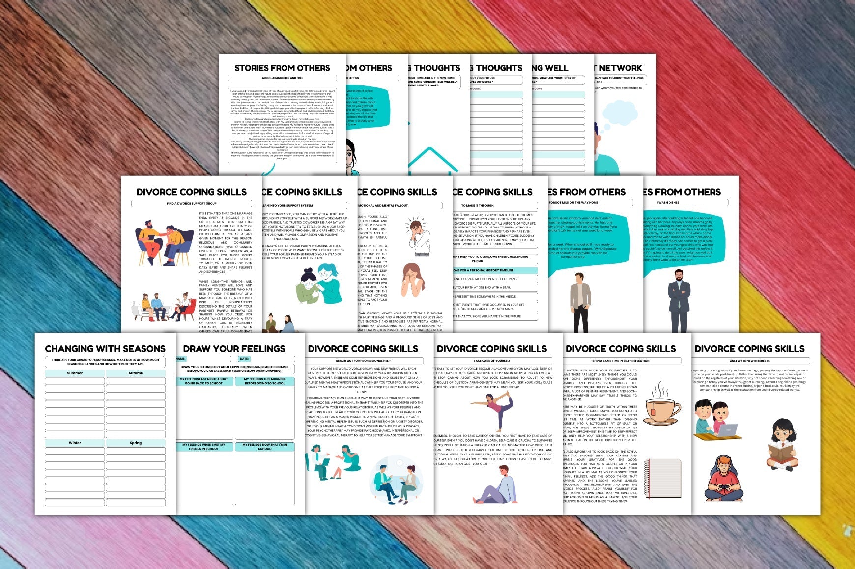 Coping With Divorce: Adult Planner Guide