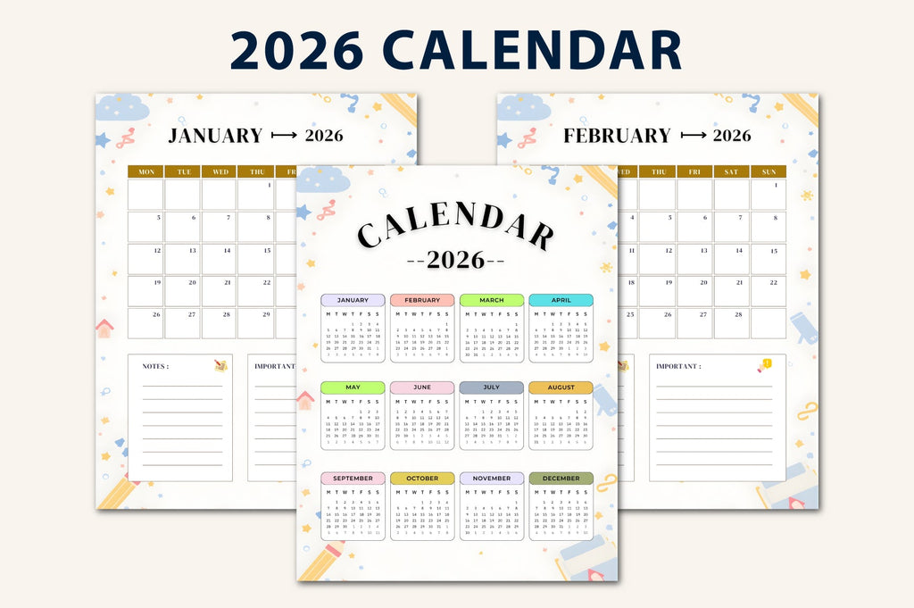 School Year Kids Planner