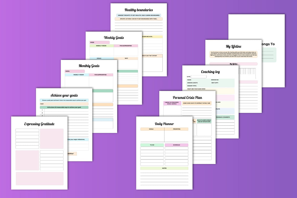 Life Coaching Planner