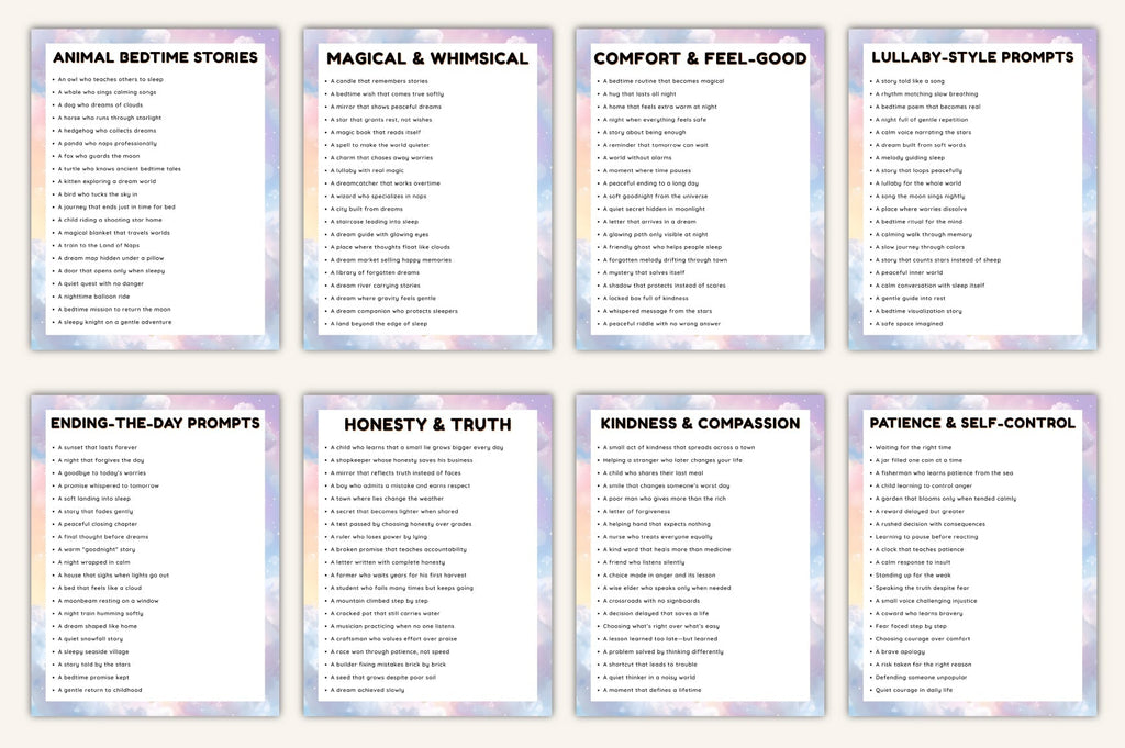Short Kids Prompts