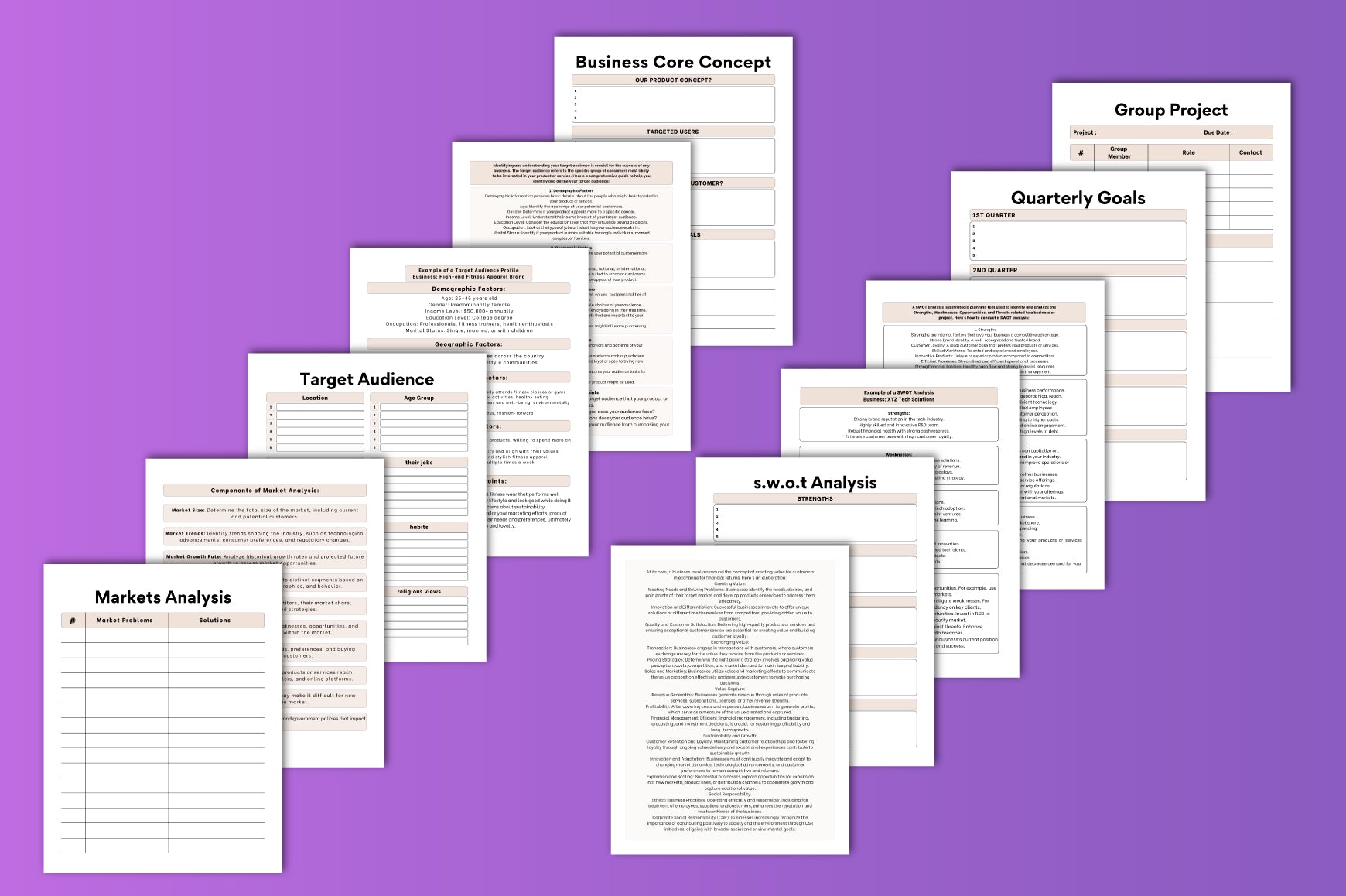 Business Workbook Guide