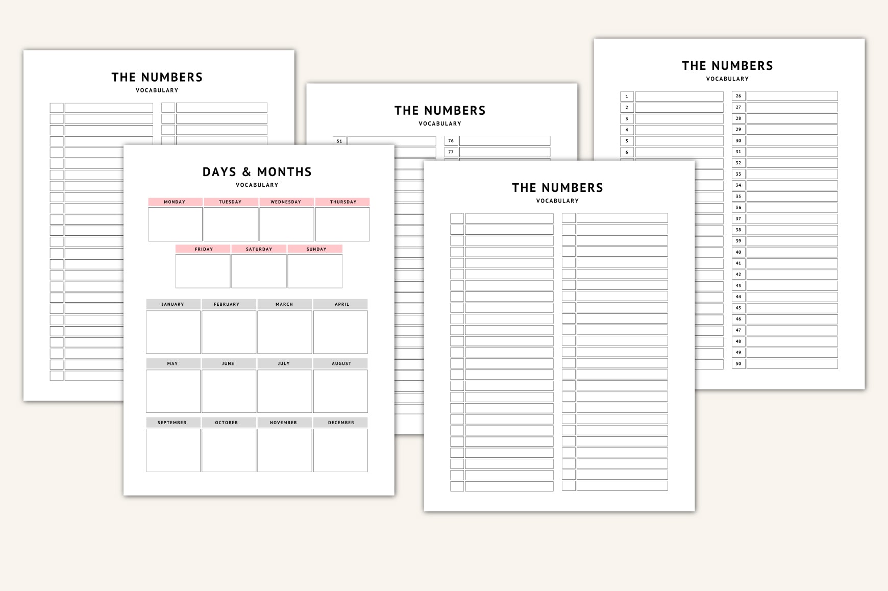 Language Learning Planner