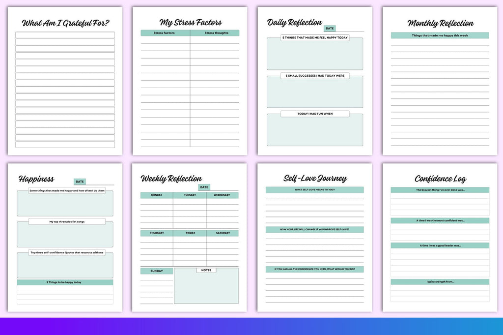 Mental Health Planner for Wellbeing