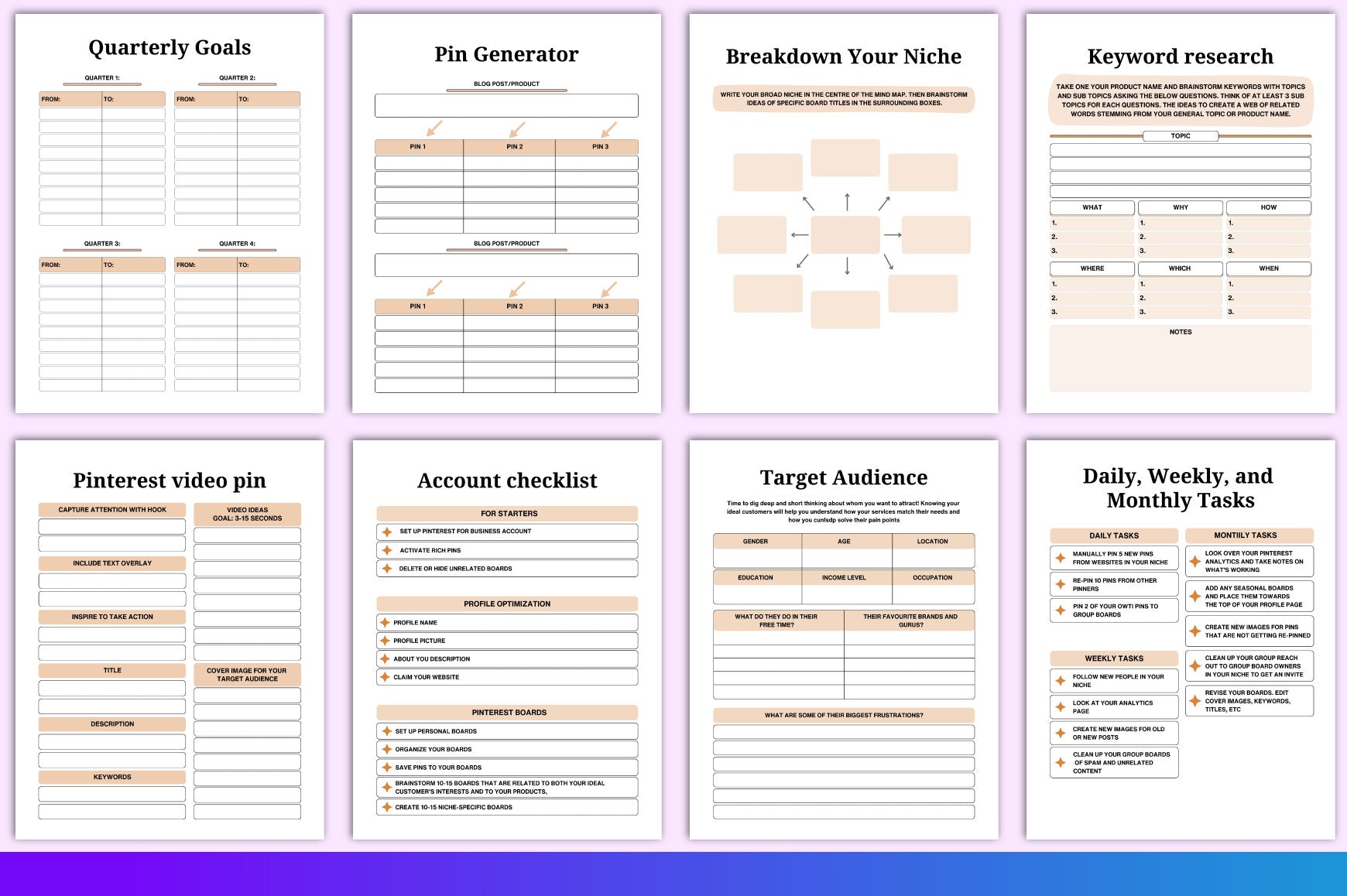Pinterest Planner