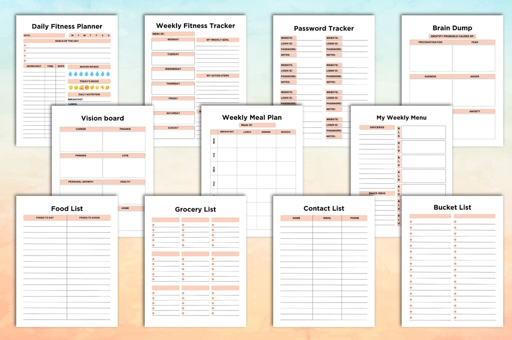 Witchy ADHD Planner