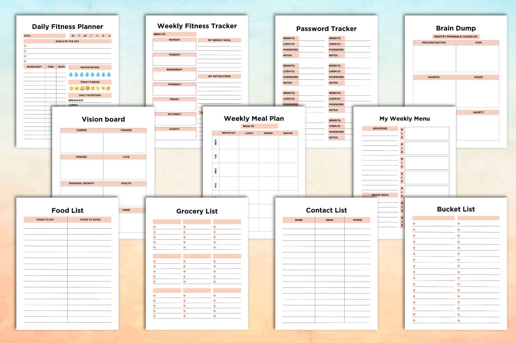 Witchy ADHD Planner