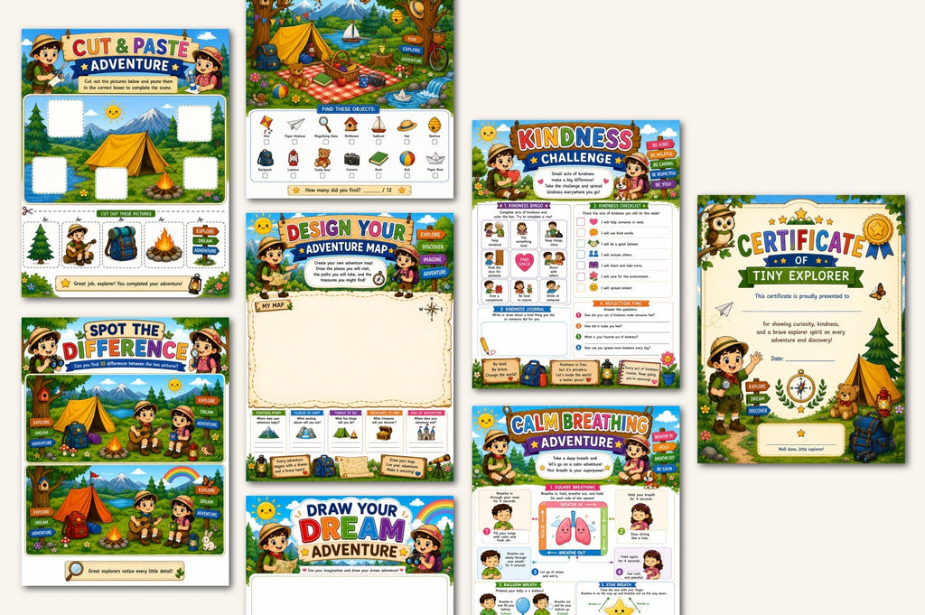 Kids Daily Adventure Book
