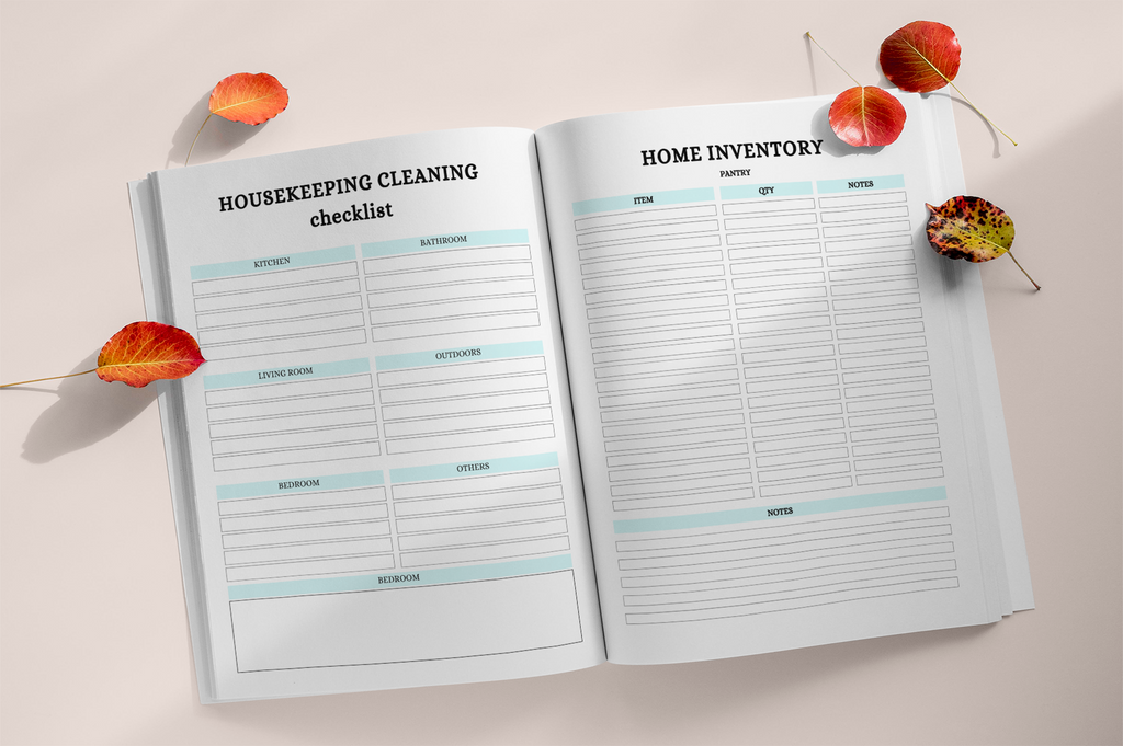 Clean Organized Living Planner