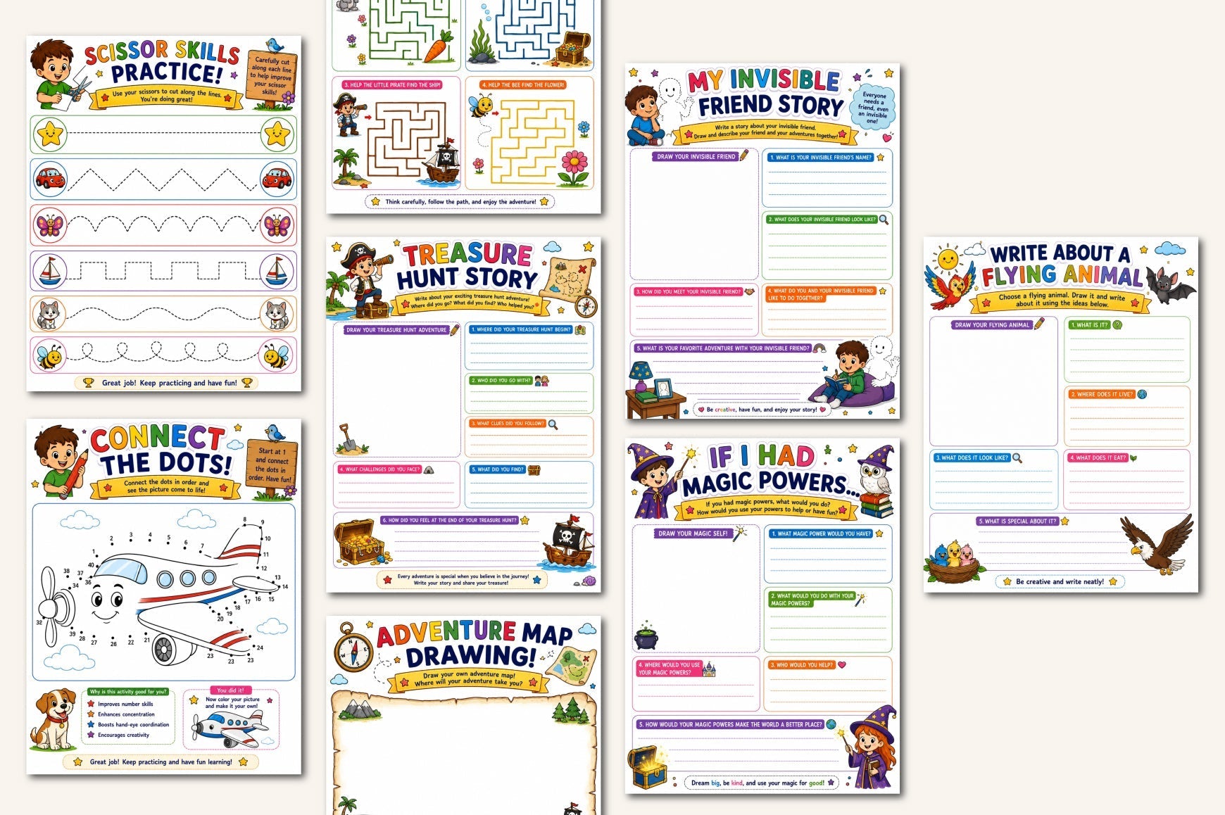 My Imagination Workbook
