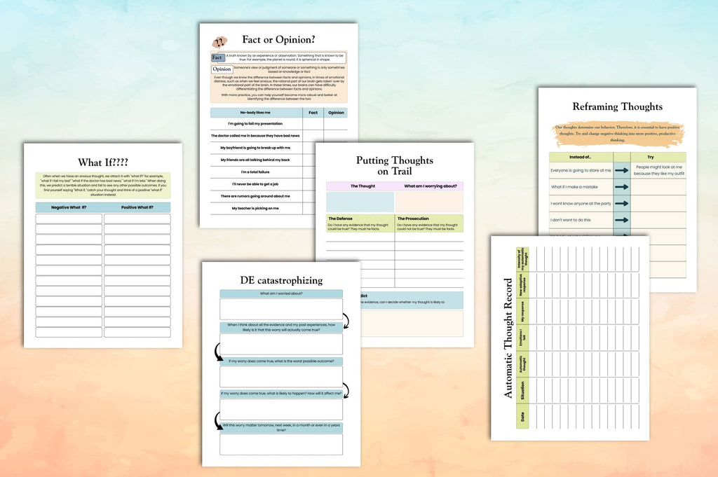 Cognitive Distortions Workbook for Personal Growth