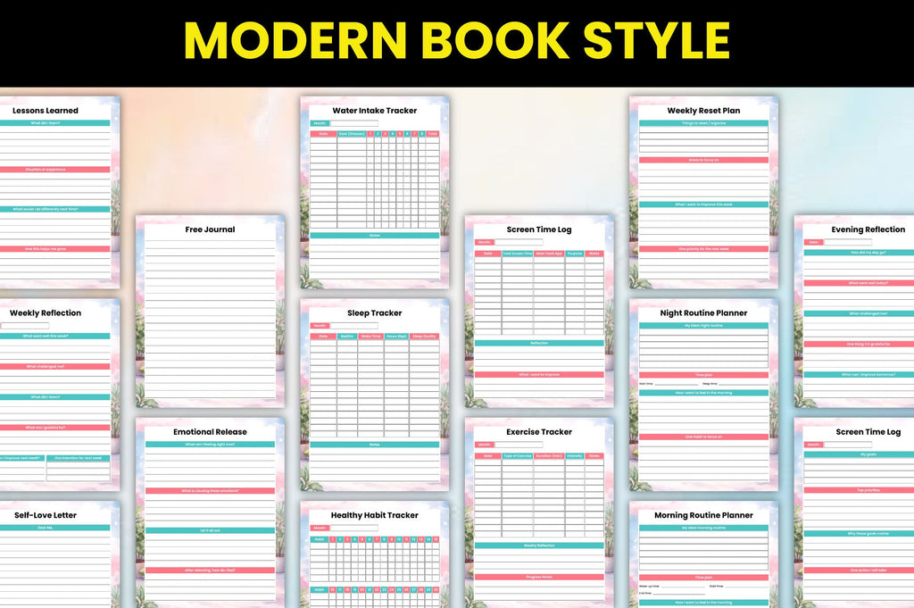 Mental Reset Relax Planner