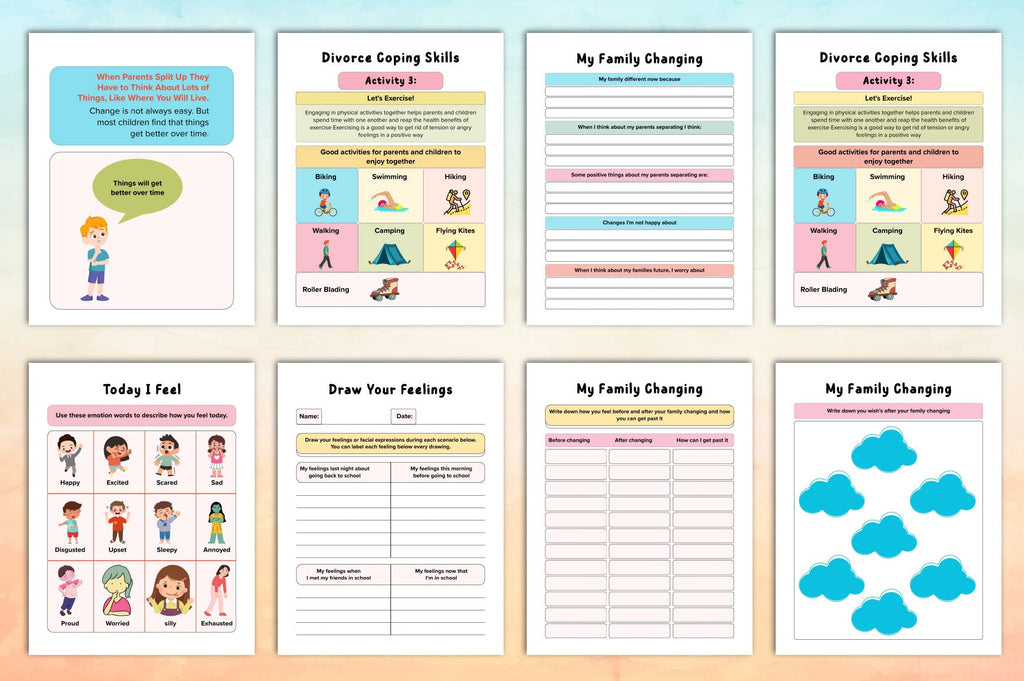 Coping With Divorce: Kids Planner