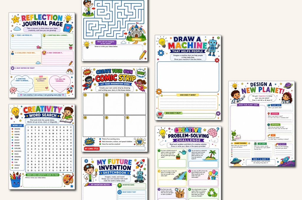 Creativity Imagination Workbook