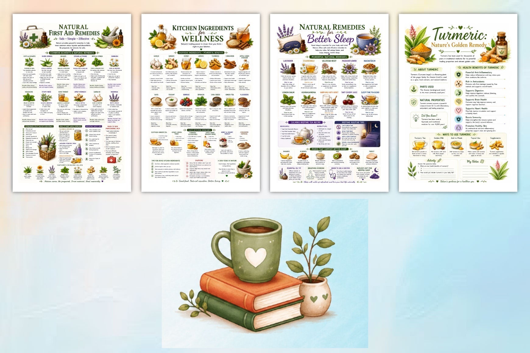 Natural Remedies Educational Workbook