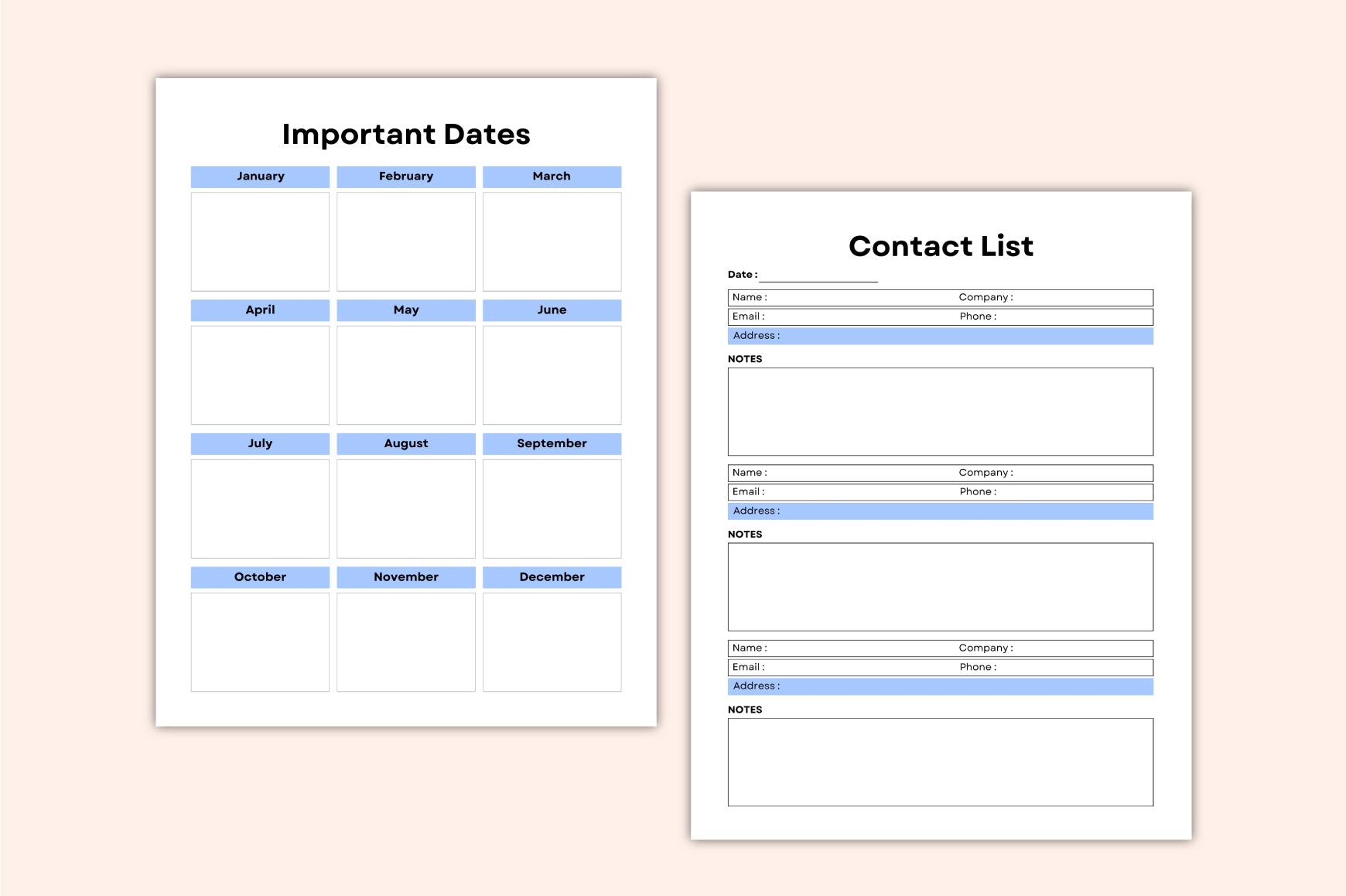 Complete Home Planning Binder Planner