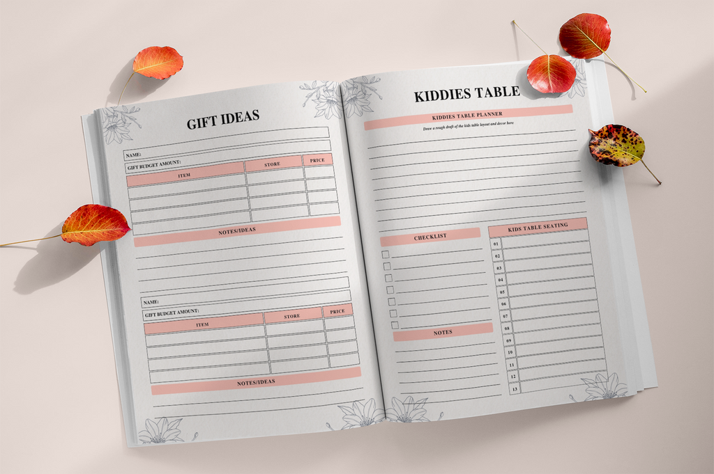 Party Special Event Planning Book