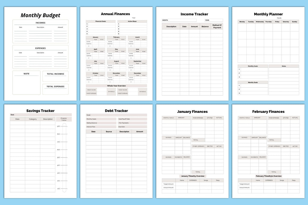 Debt Payoff Budget Planner