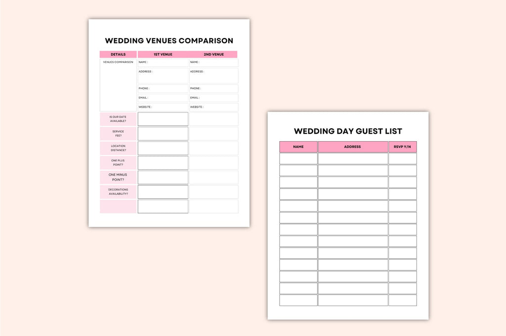 Bride Wedding Planner