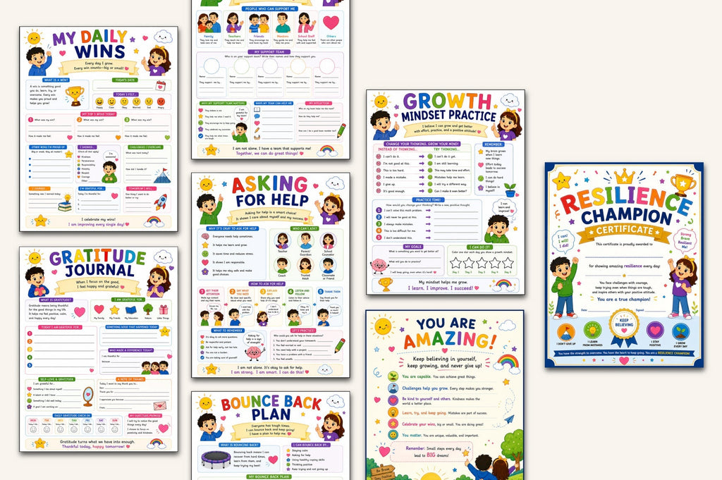 Resilience For Kids Workbook