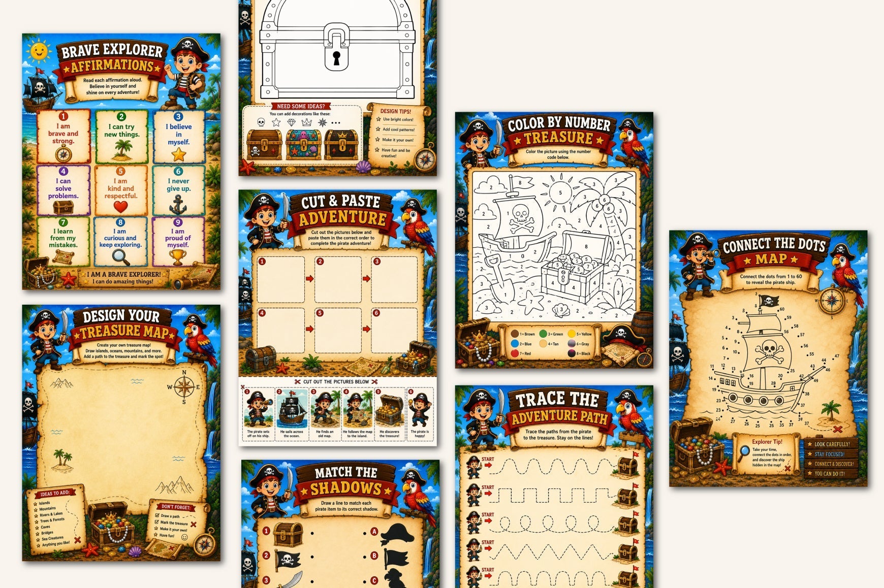 Explorer Treasure Book