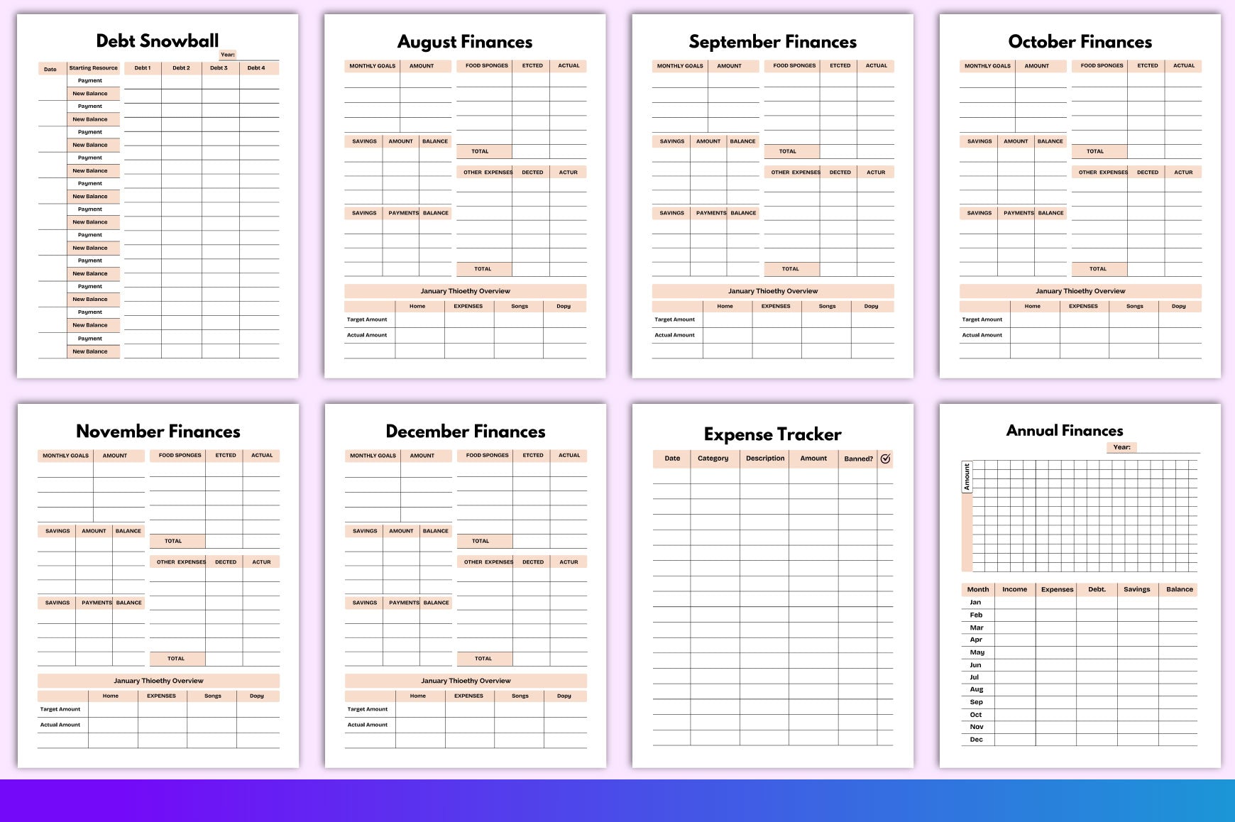 Personal Finance Planner