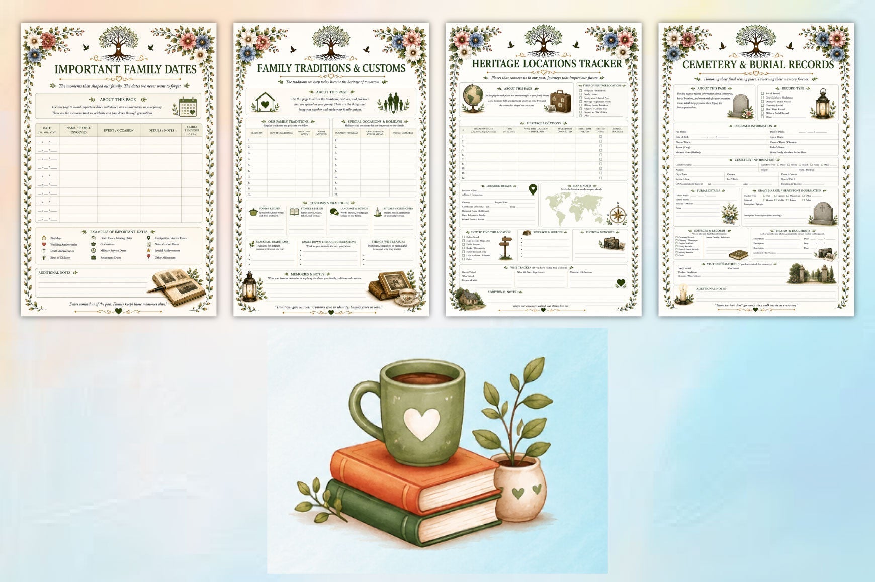 Family Roots Research Planner