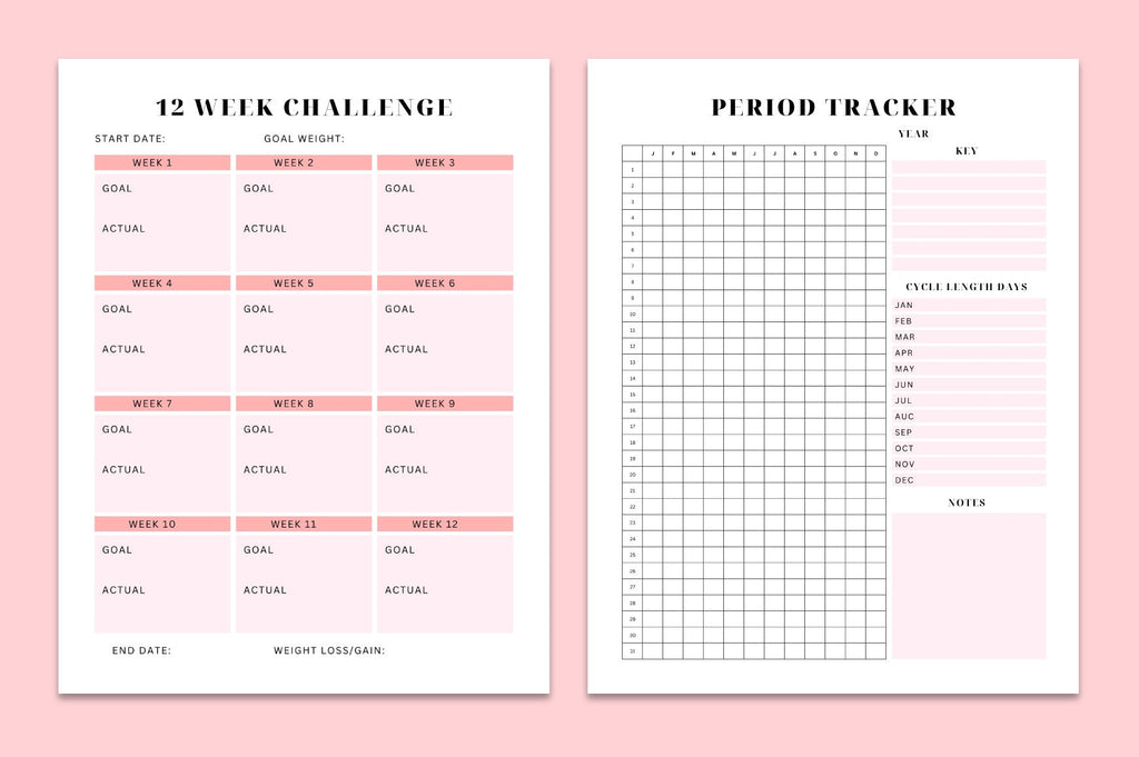 Health and Fitness Planner