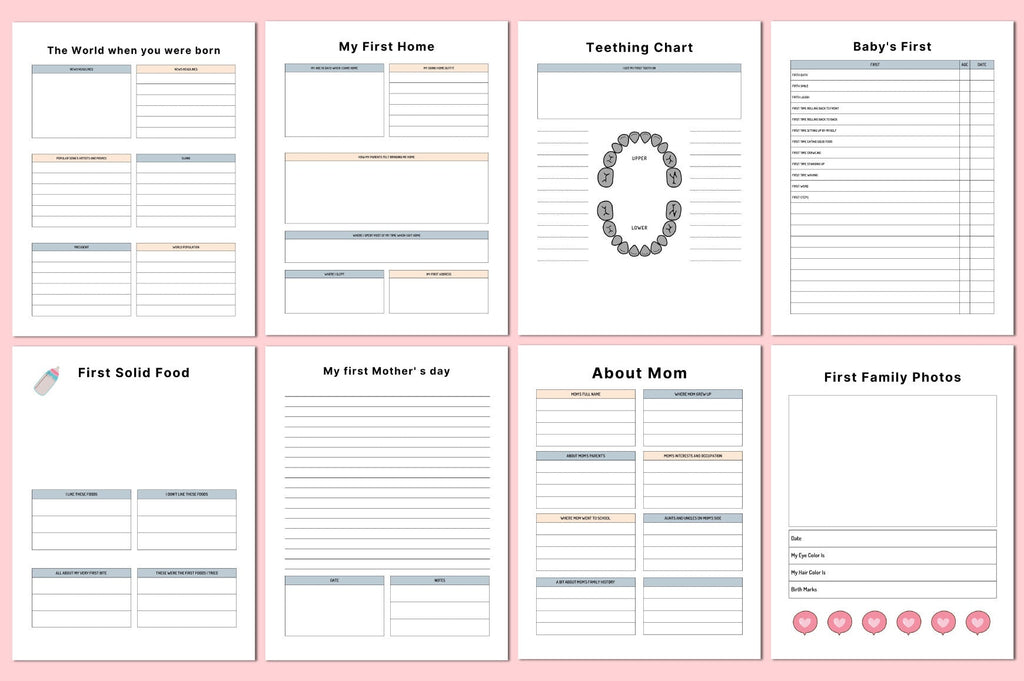 Mom Child Planner