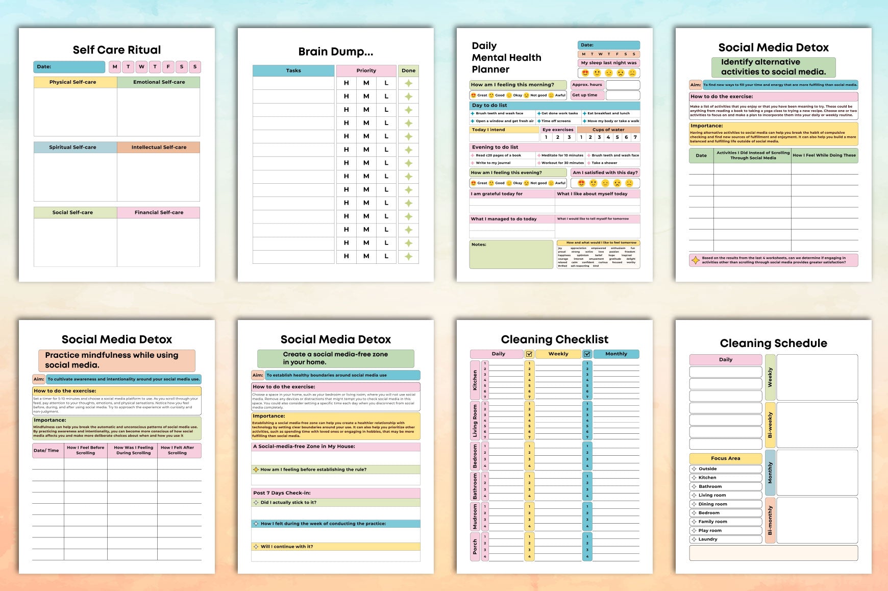 Productivity Workbook