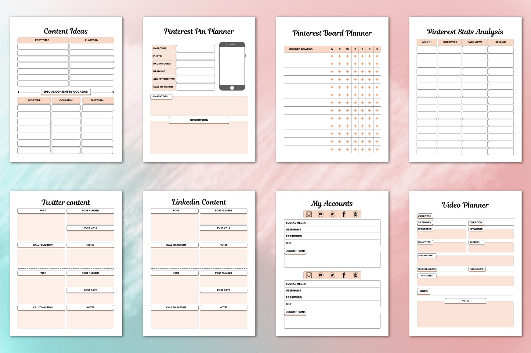 Social Media Planner
