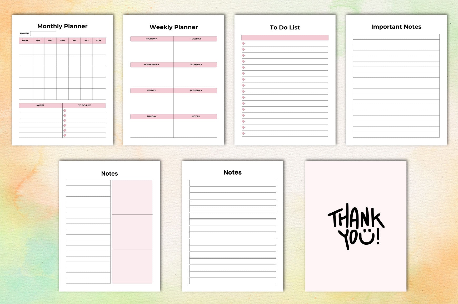 Cleaning Planner Guide
