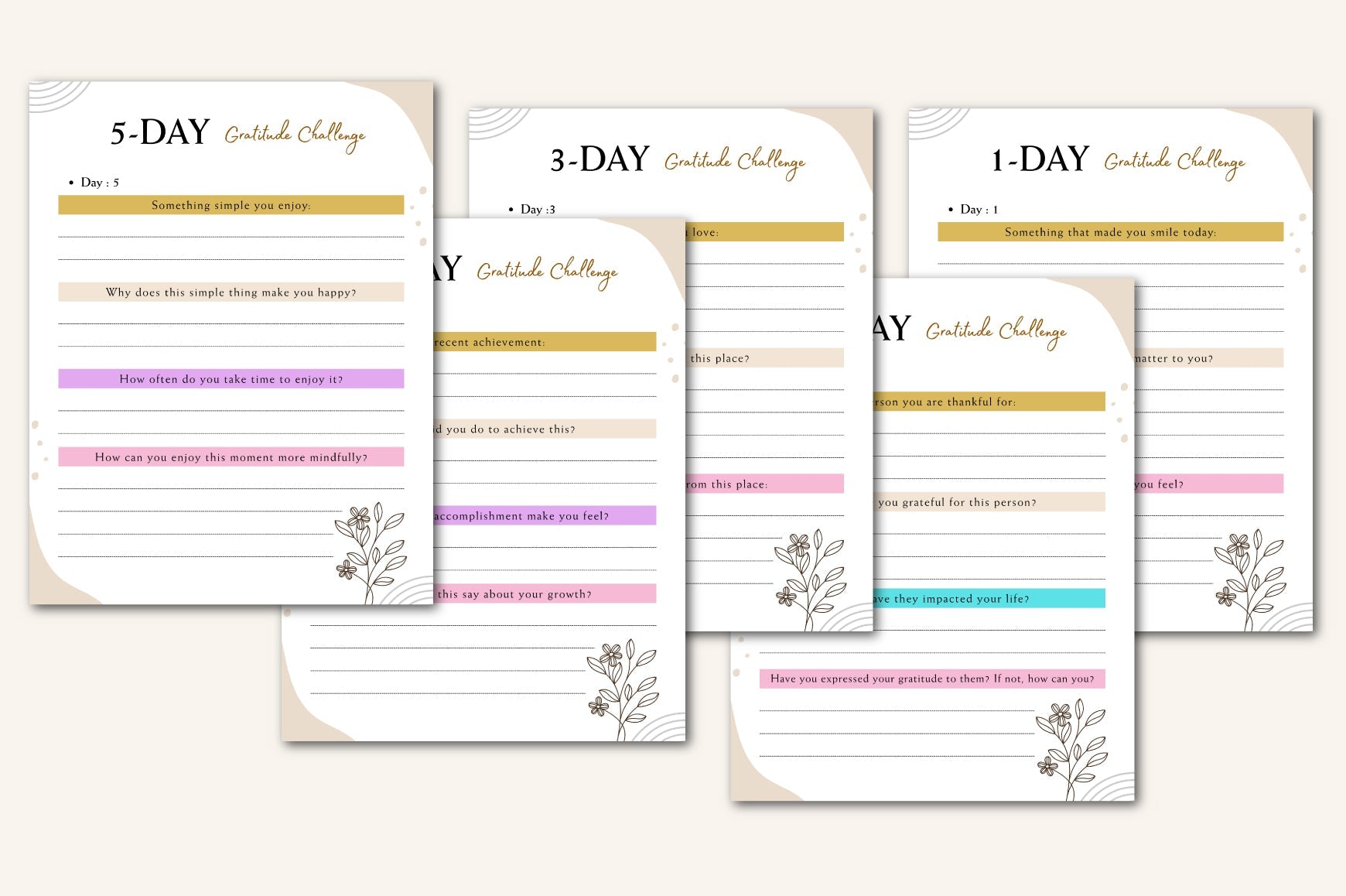 My First Gratitude Journal
