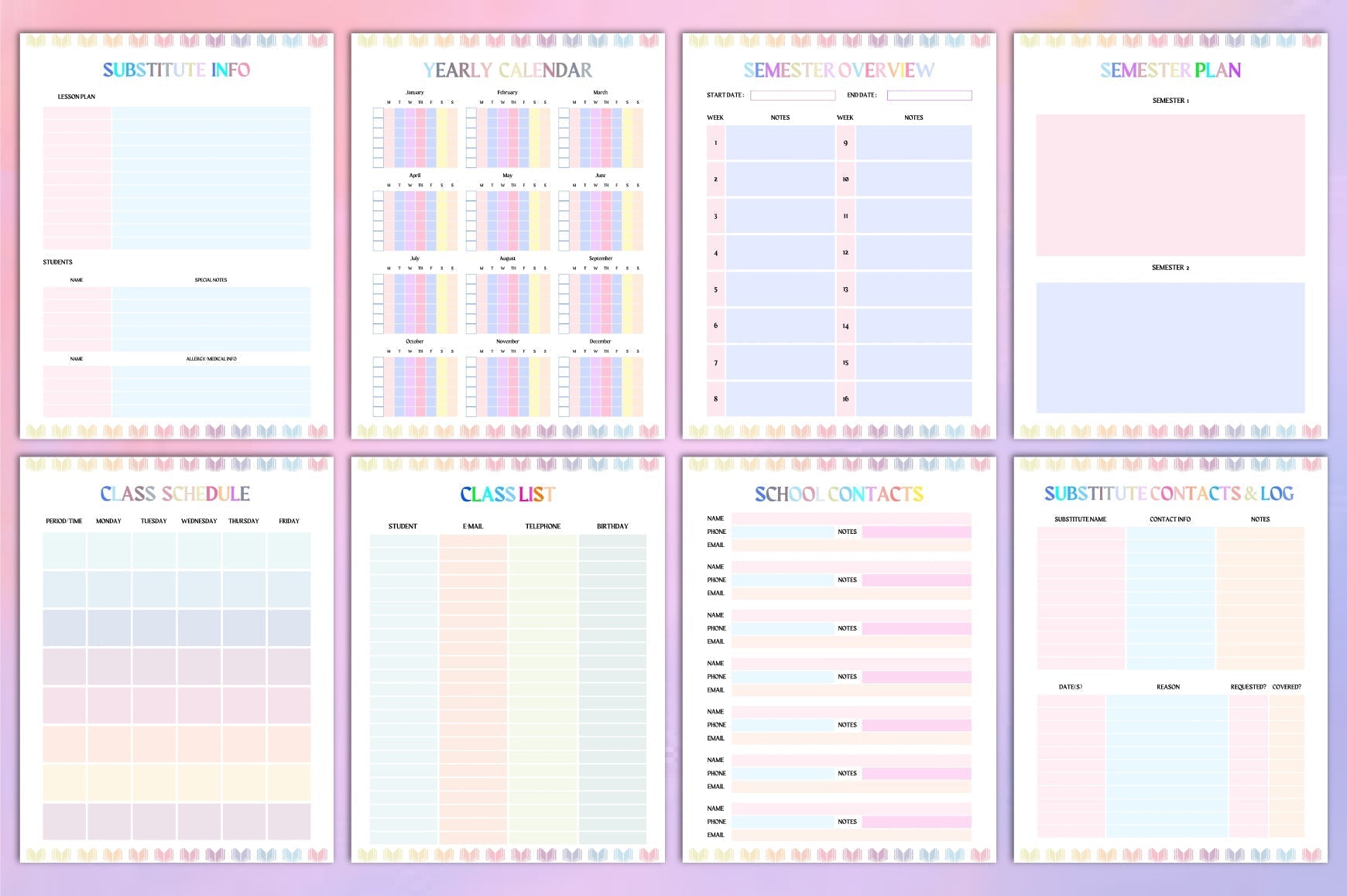 Ultimate Teacher Planner
