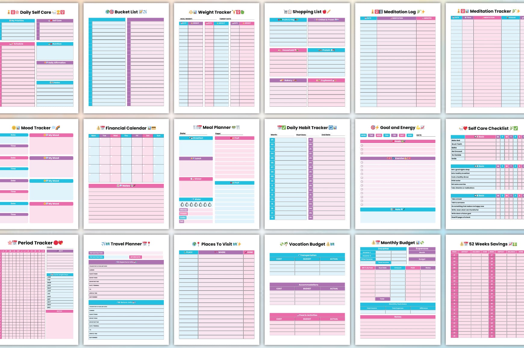 That Girl Lifestyle Planner