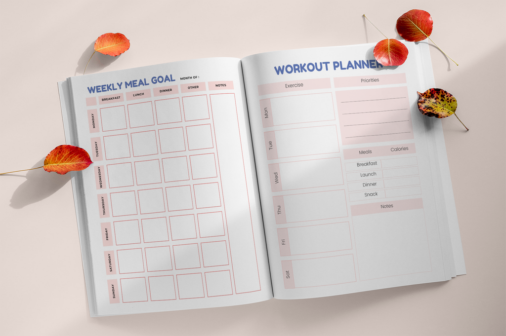 Healthy Lifestyle Fitness Planner