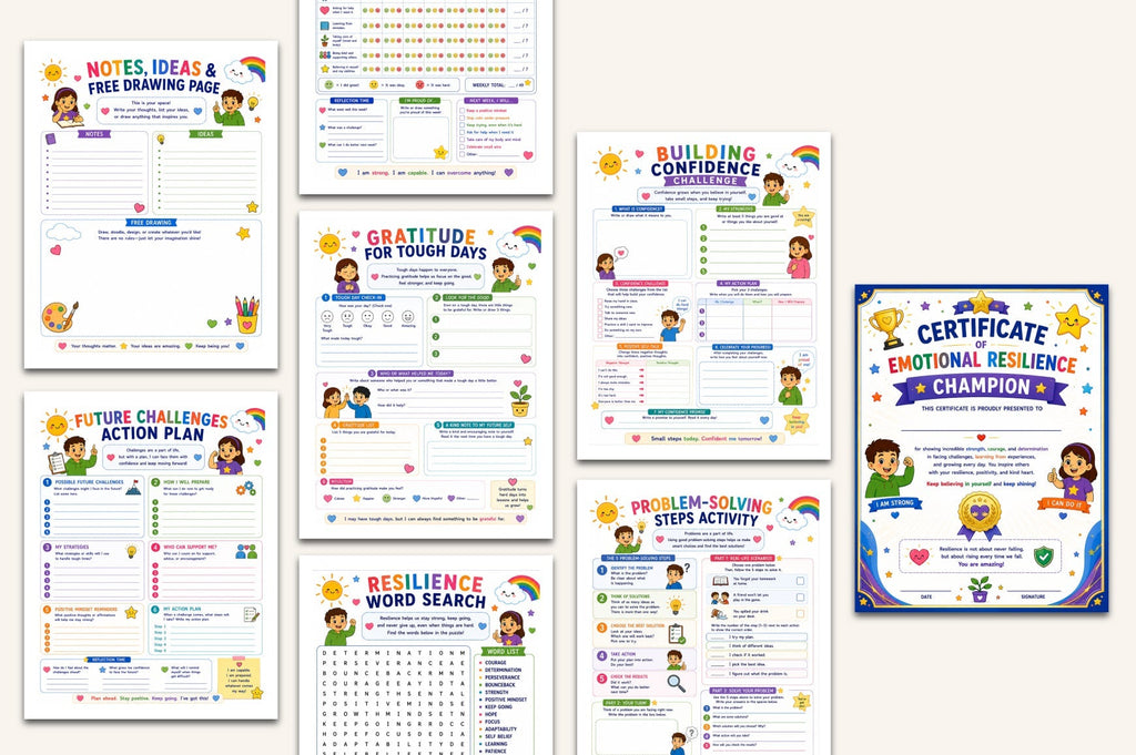 Emotional Resilience For Kids Workbook