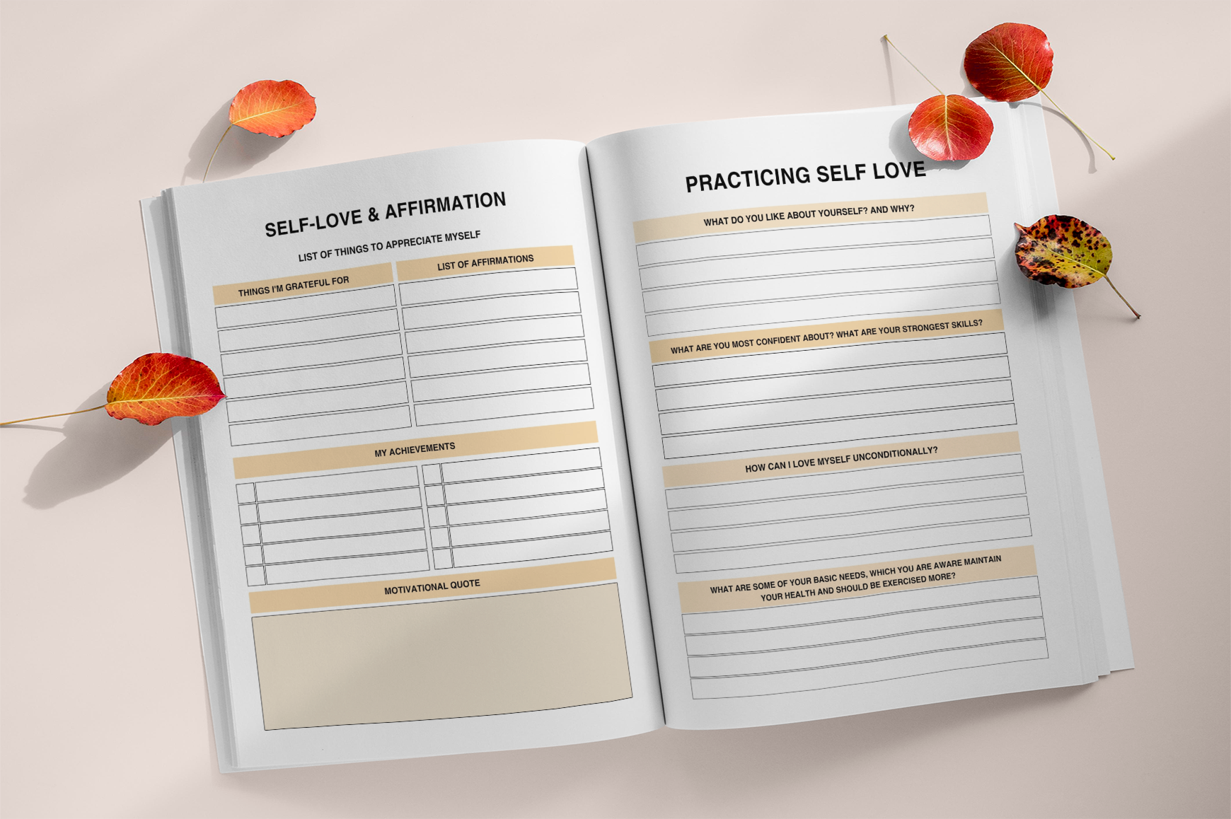 Mindful Self-Care Book