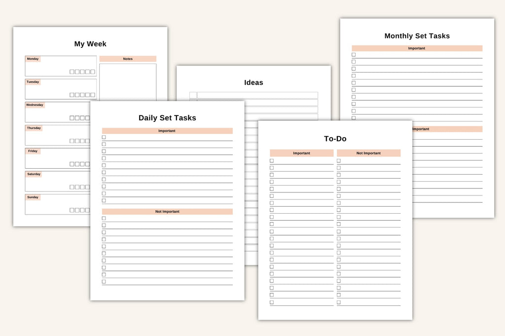 Side Hustle Planner