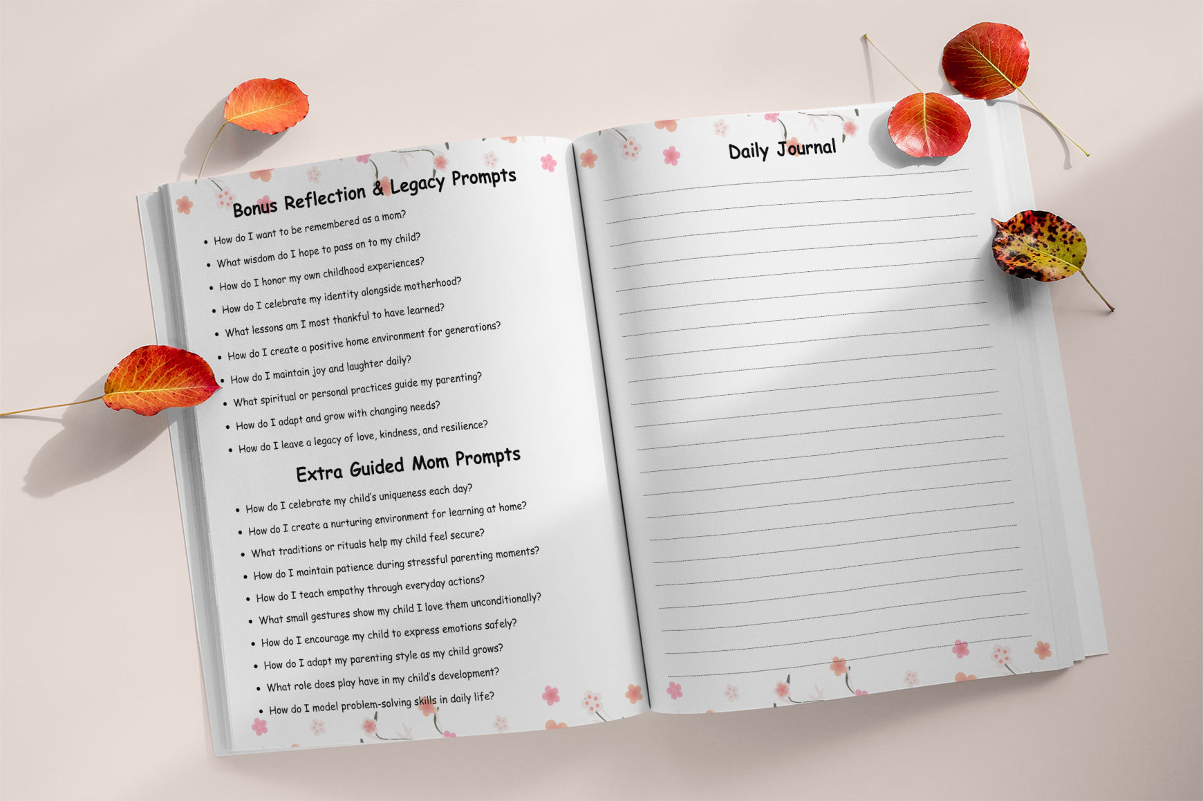 Motherhood Reflection Prompts
