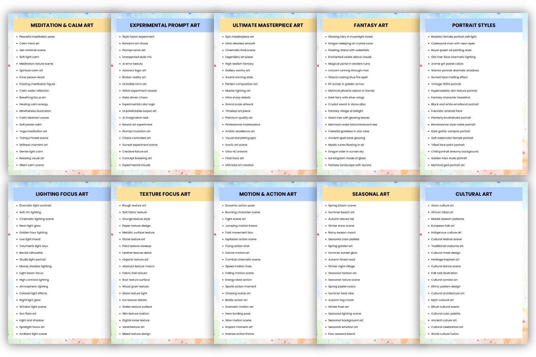 Generator Prompts for Creative Inspiration