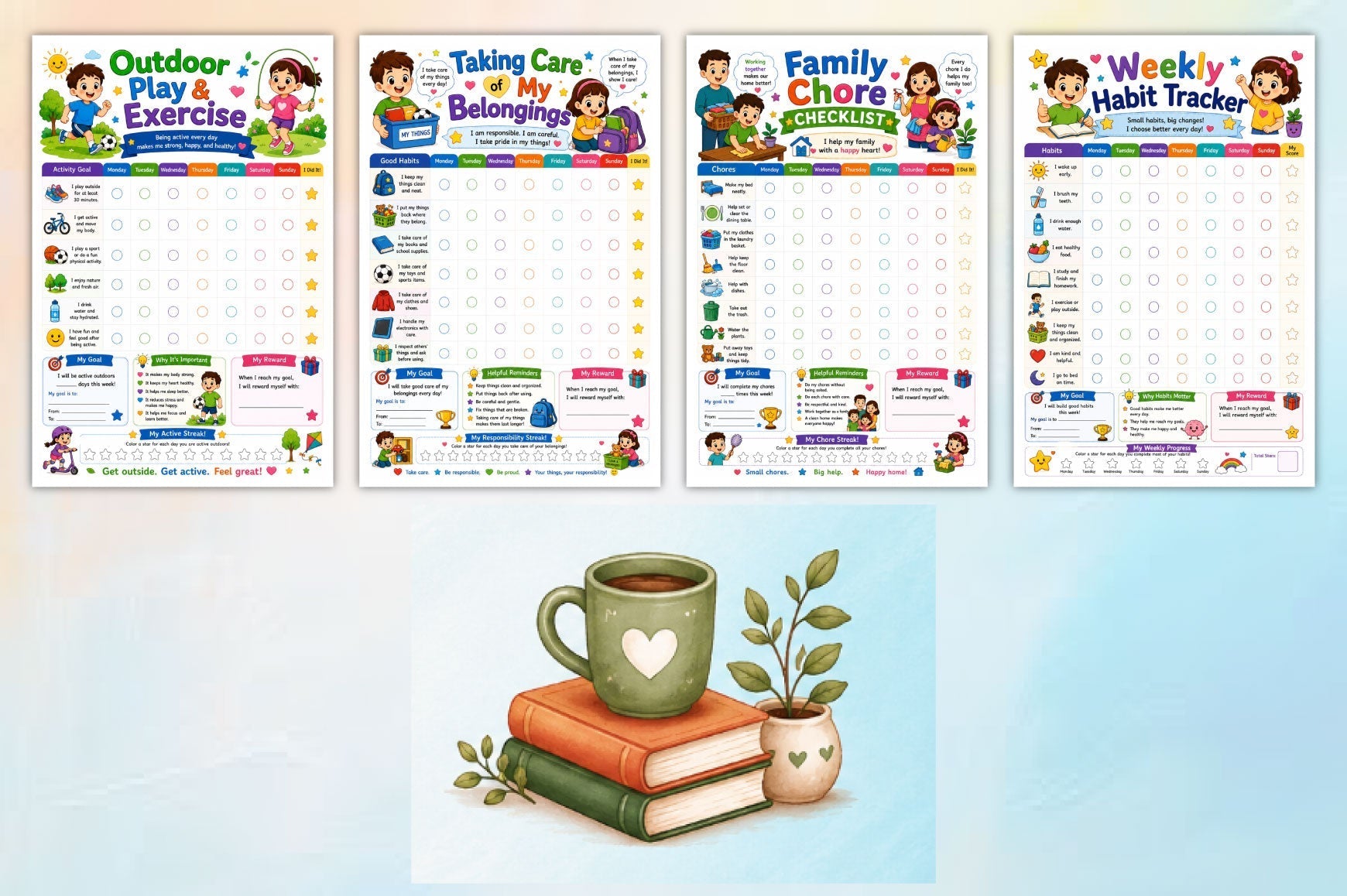 Happy Habits For Growing Kids
