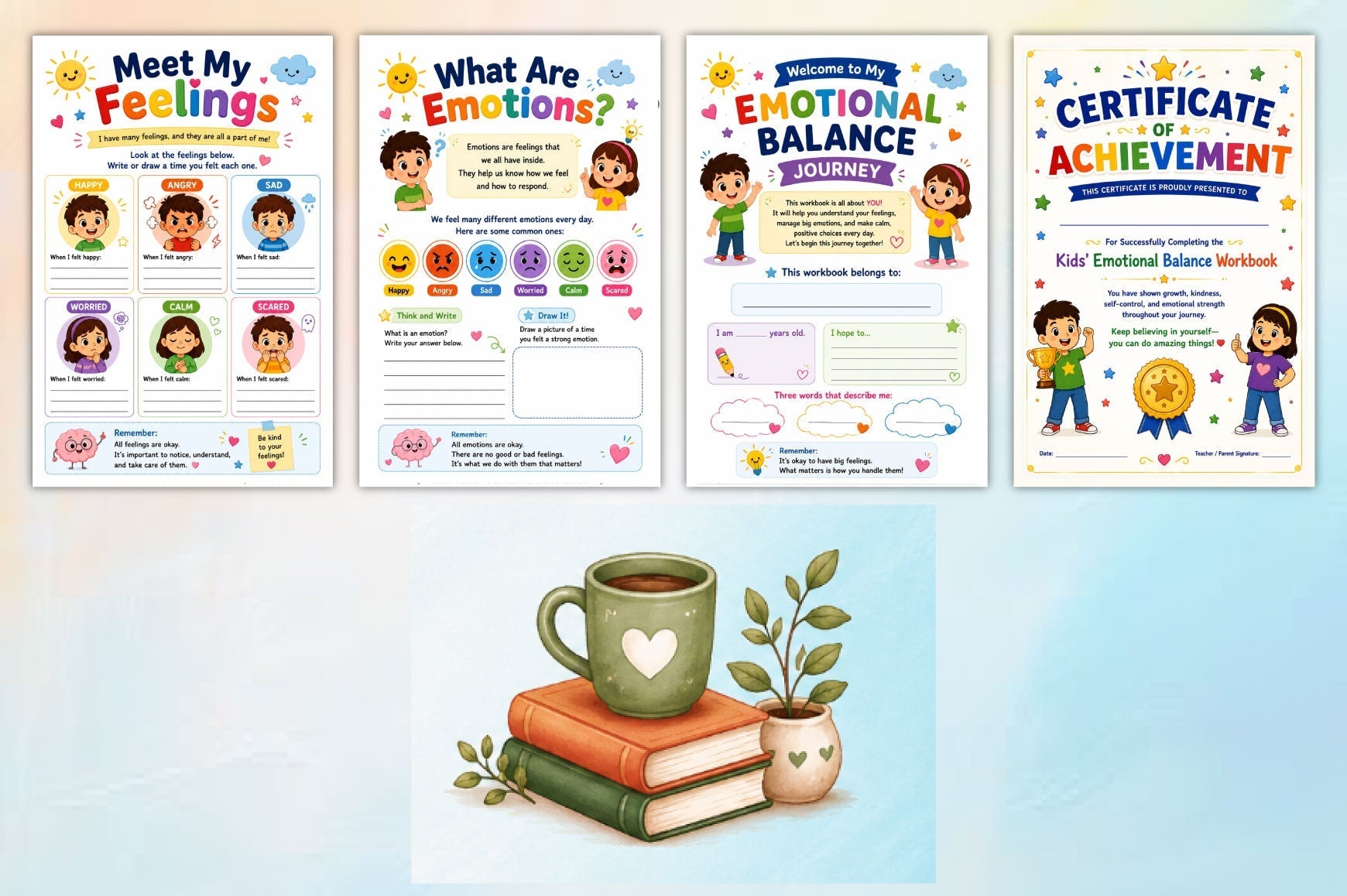 Kids Emotional Balance Workbook