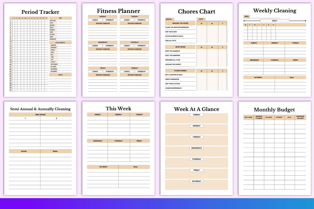 Busy Mom Planner