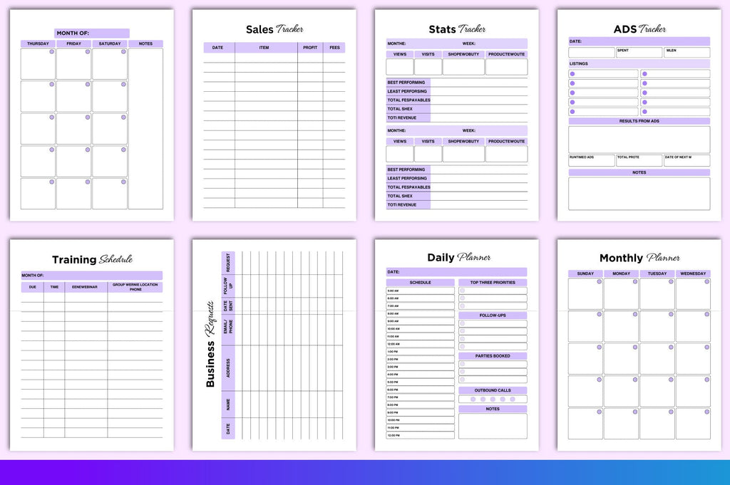 Direct Sales Planner