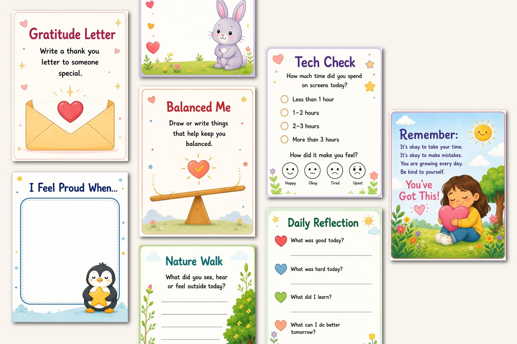 Kids Mindfulness Journal
