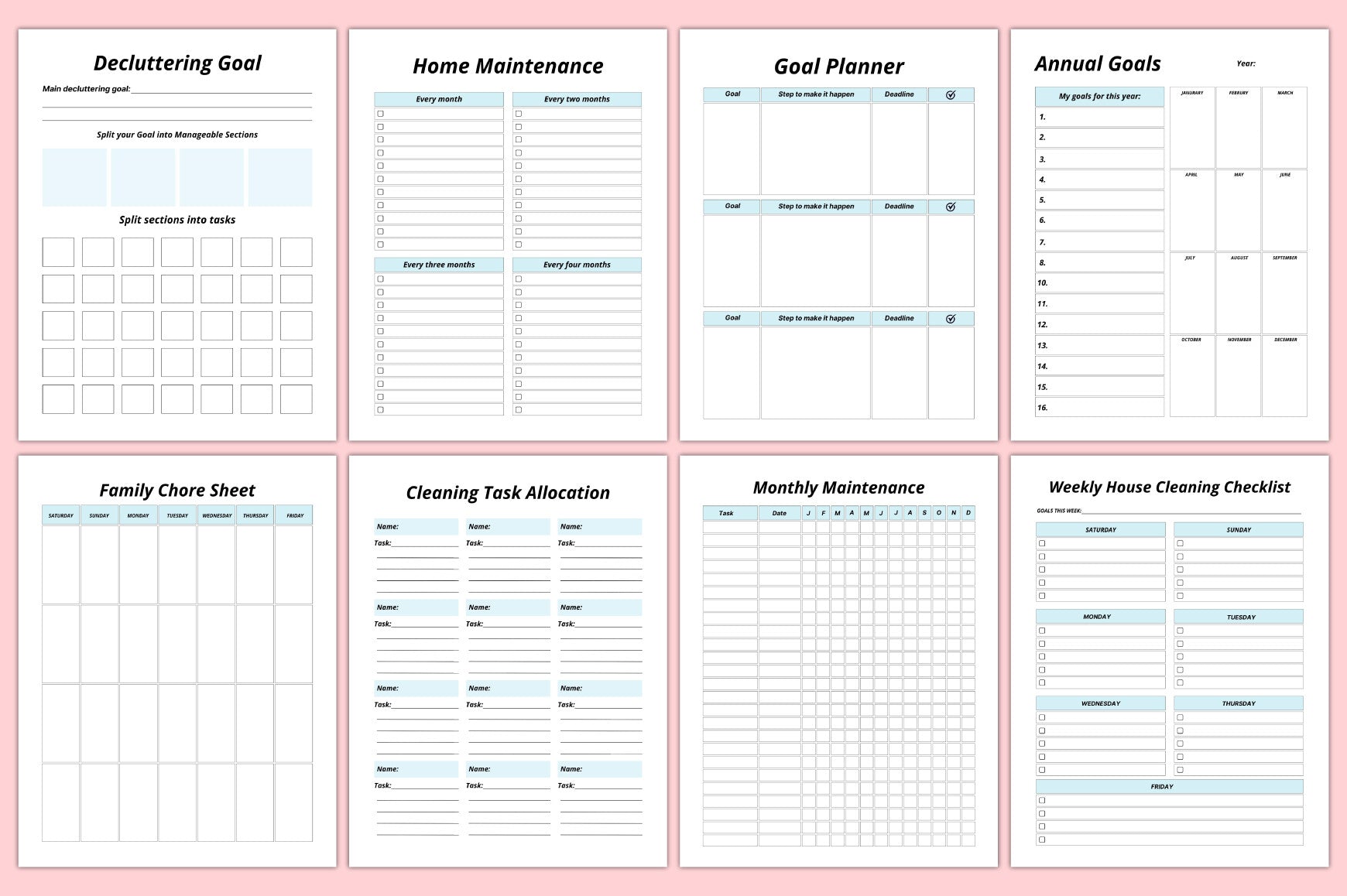 Declutter Planner Guide