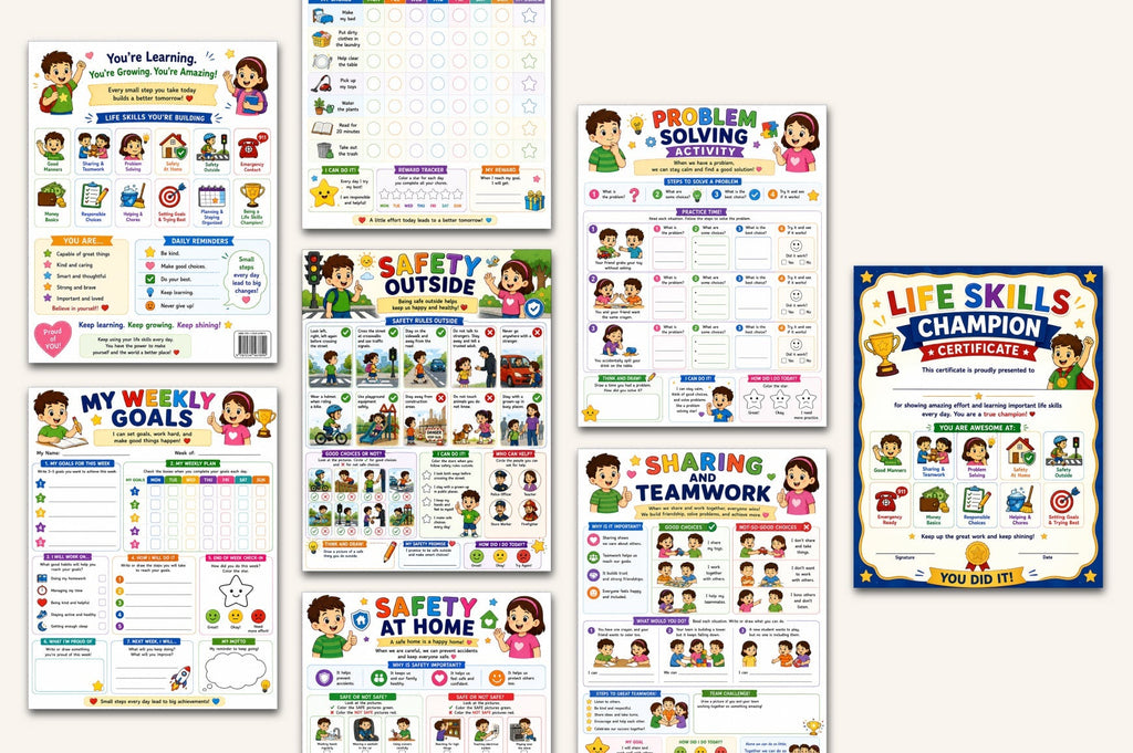 Life Skills For Kids Workbook